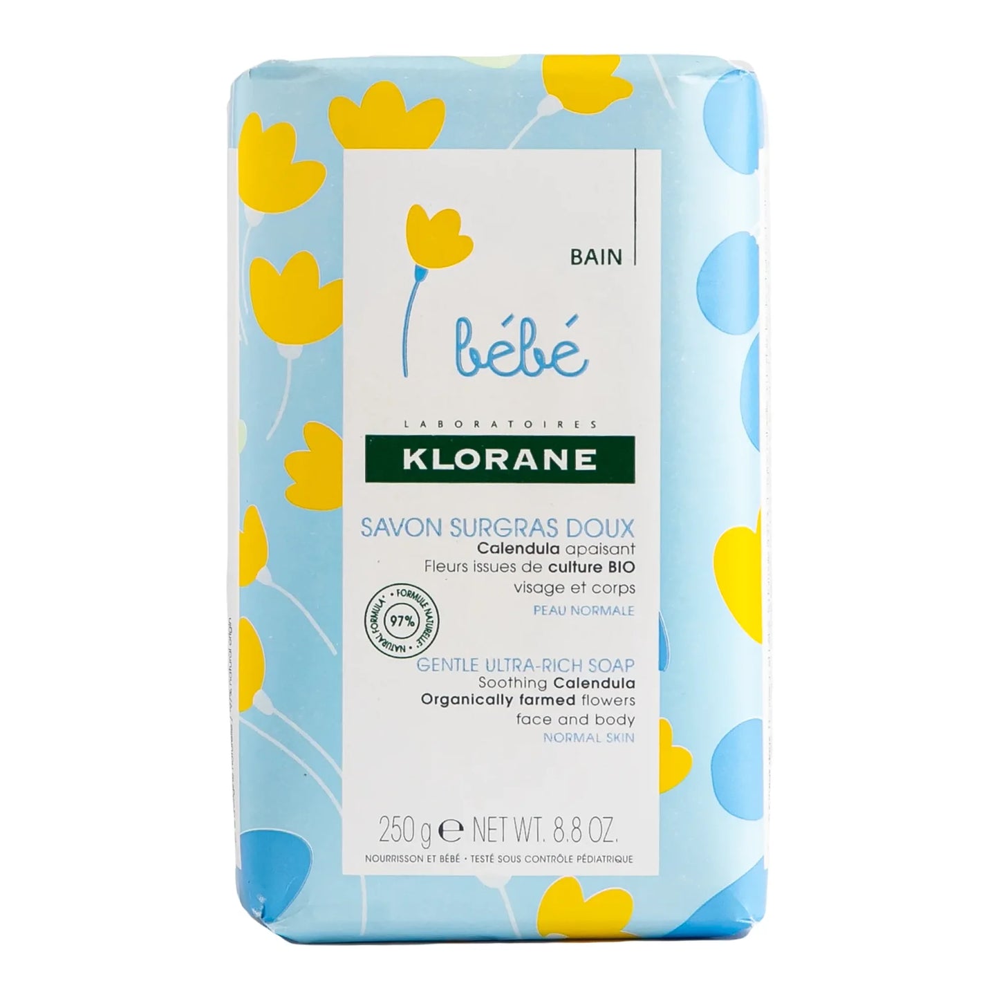 KLORANE BEBE SAVON SURGRAS
