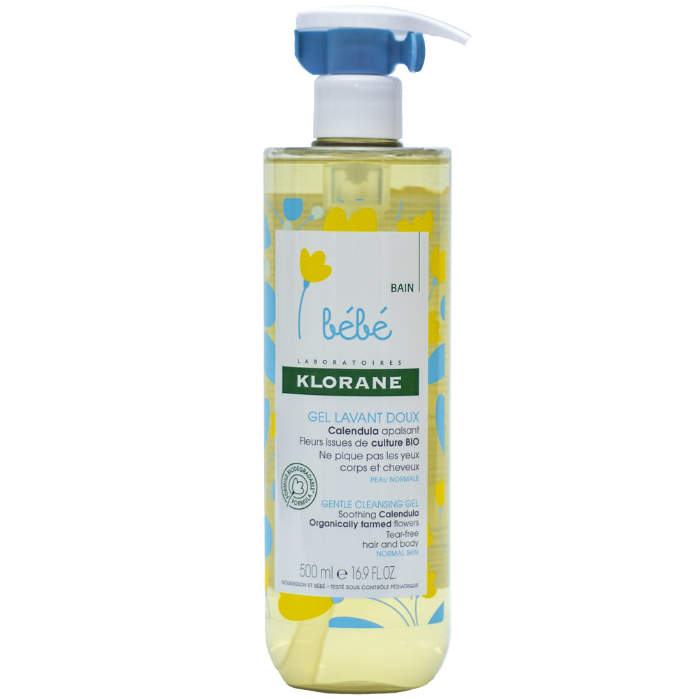 KLORANE BEBE GEL DOU MOUS CORP CHEVEU 500 ML
