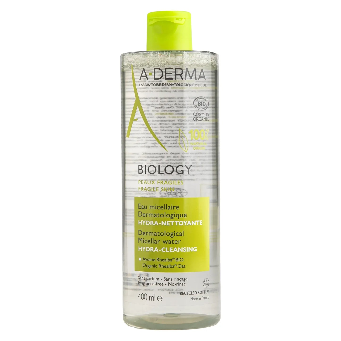 ADERMA BIOLOGY EAU MICELLAIRE SANS PARFUMS 400ML