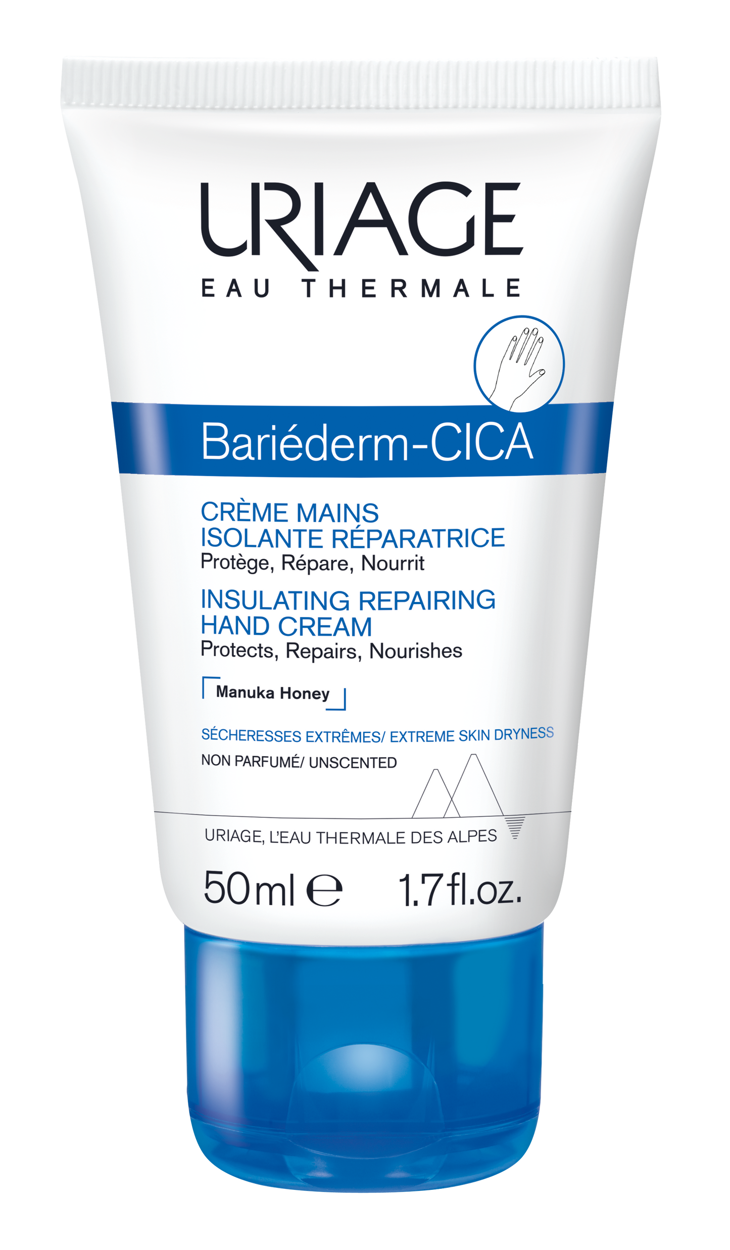 URIAGE BARIEDERM-CICA Insulating Repairing Hand Cream 50ML