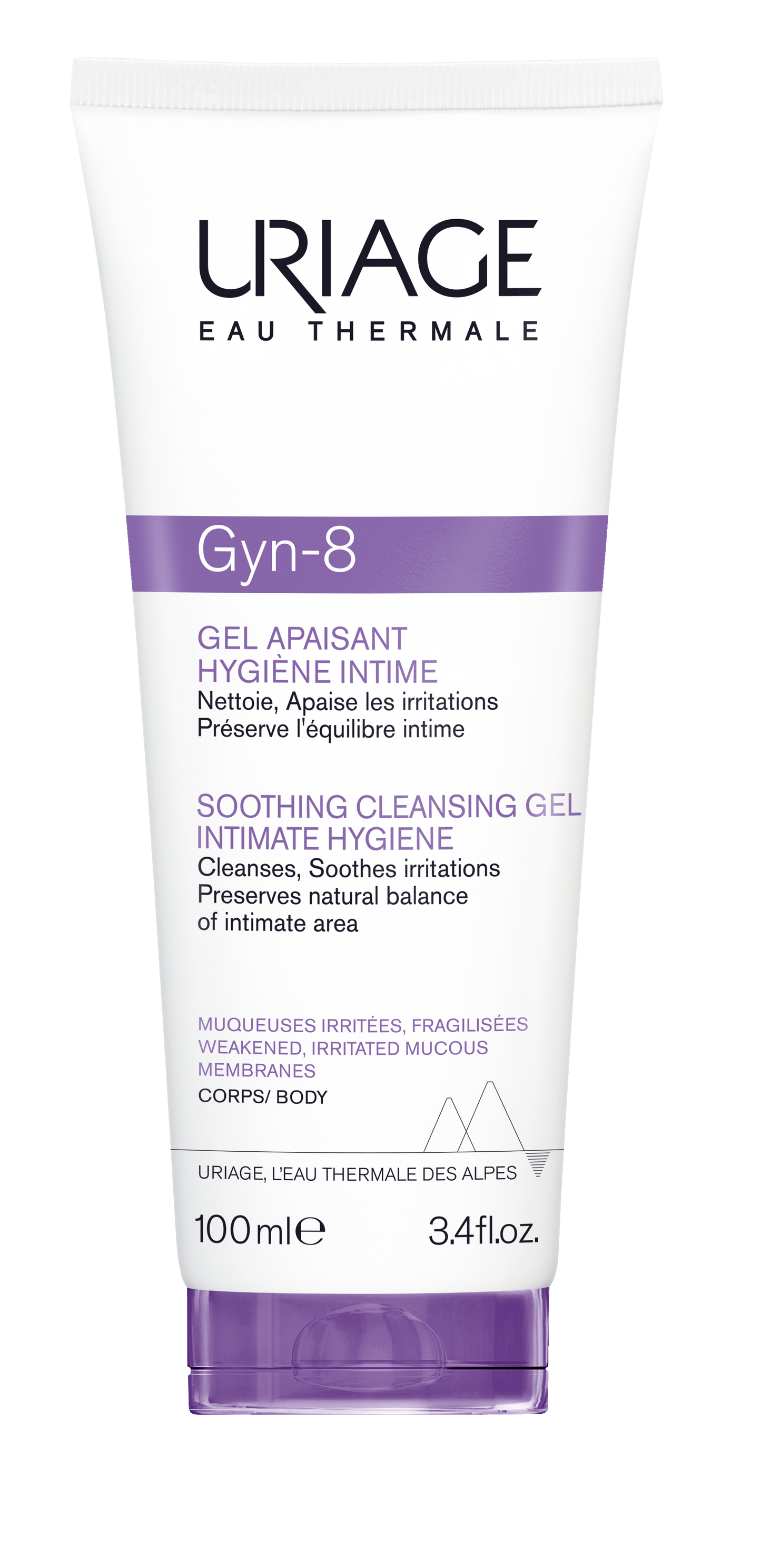 URIAGE GYN-PHY GYN-8 Soothing Cleansing Gel Intimate Hygiene