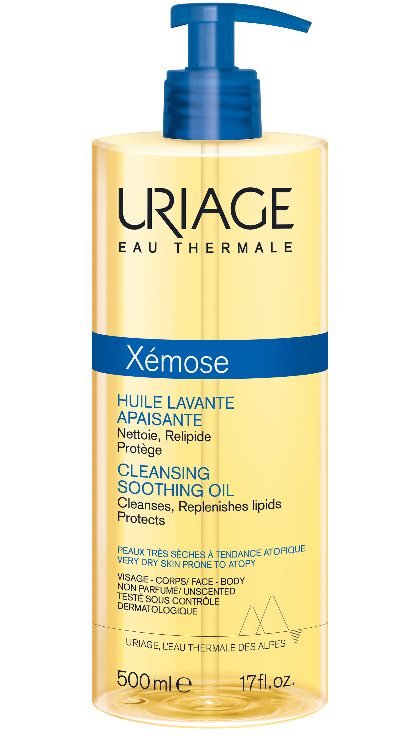 URIAGE XEMOSE Lipid-Replenishing oil 500ML