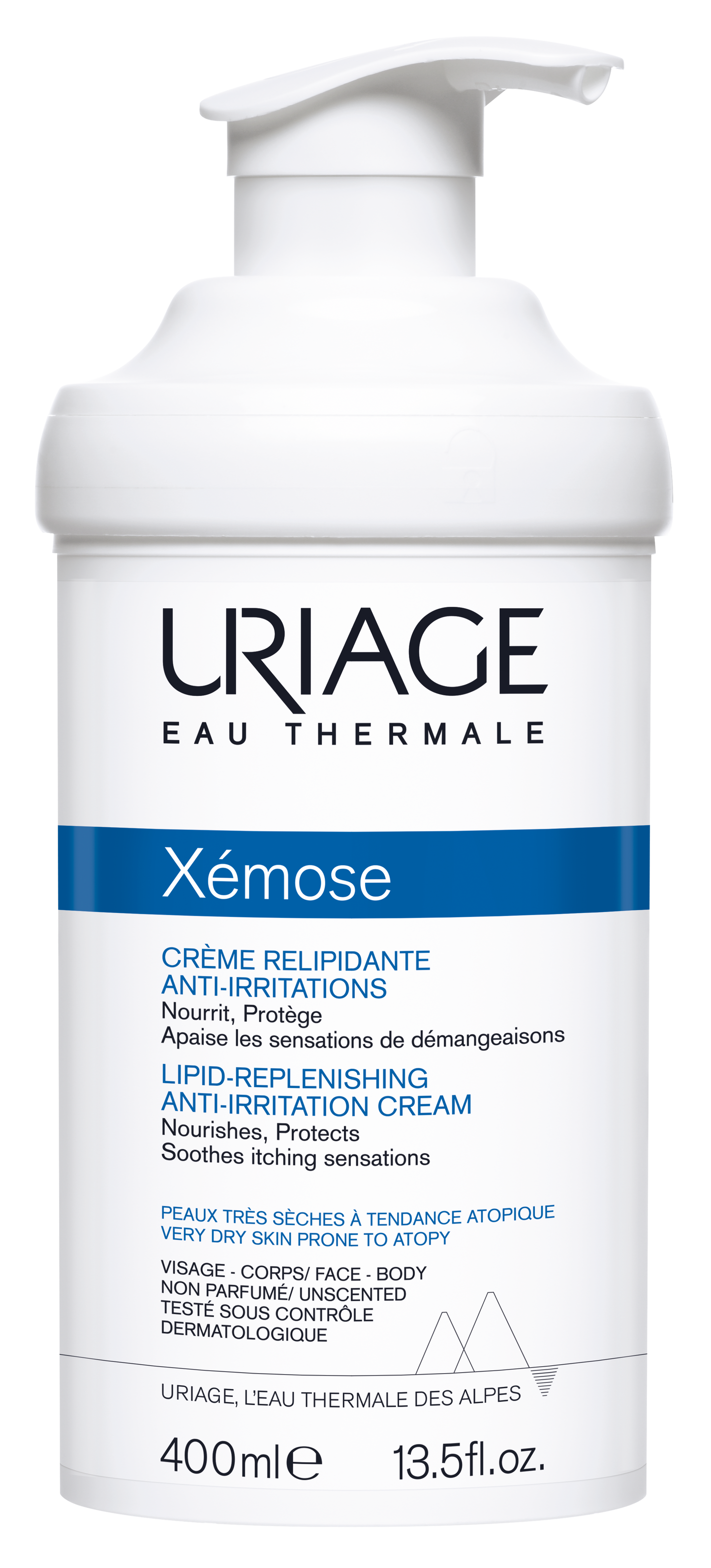 URIAGE XEMOSE Lipid-Replenishing cream 400ML