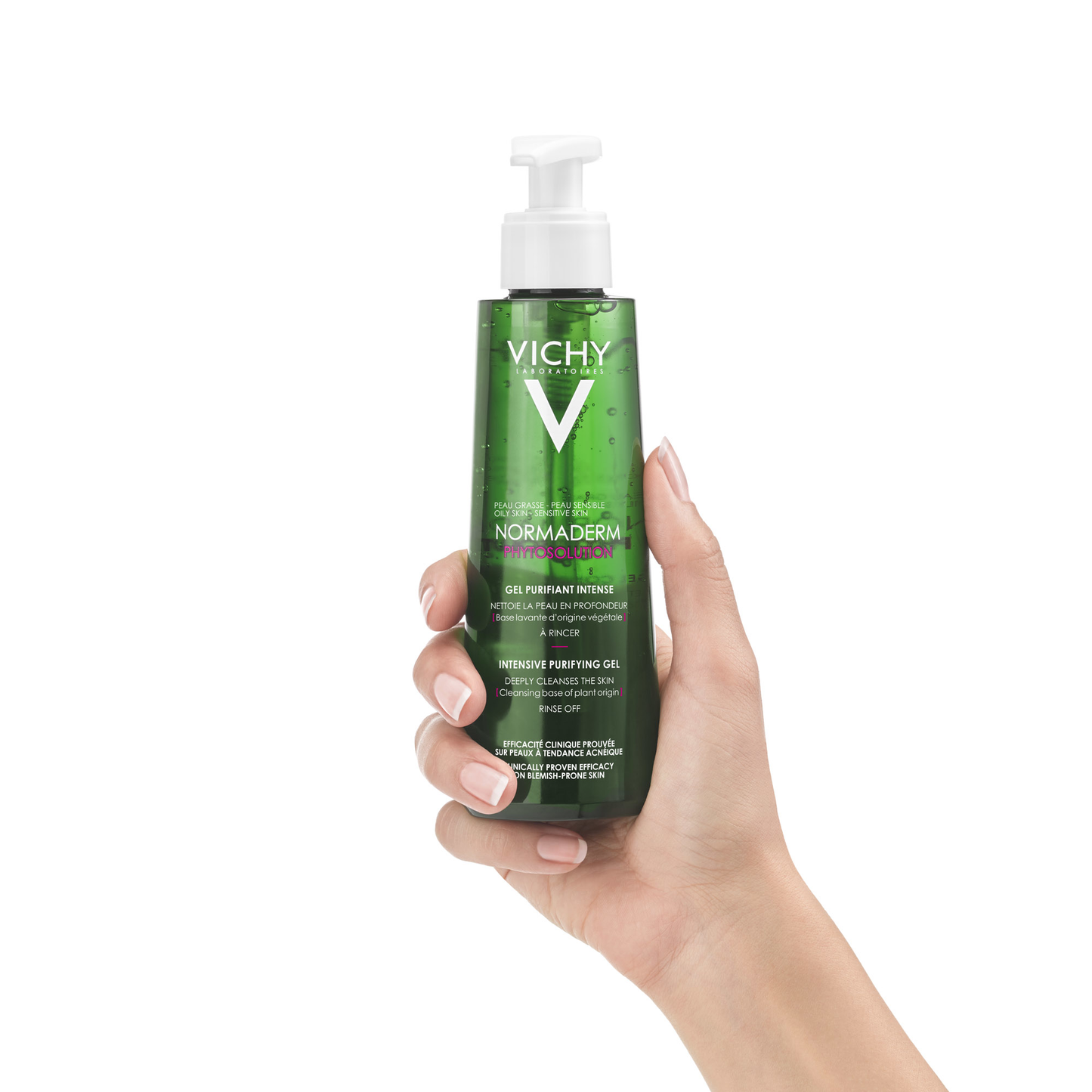 Vichy Normaderm Phytosolution Face Cleanser Gel for Oily/Acne Skin with Salicylic Acid