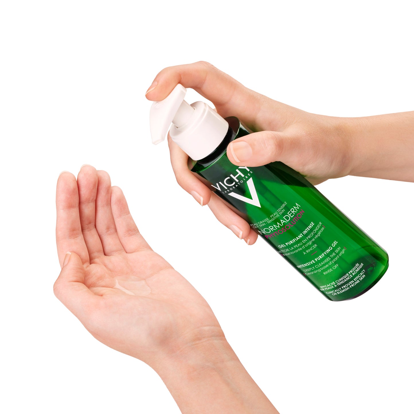 Vichy Normaderm Phytosolution Face Cleanser Gel for Oily/Acne Skin with Salicylic Acid