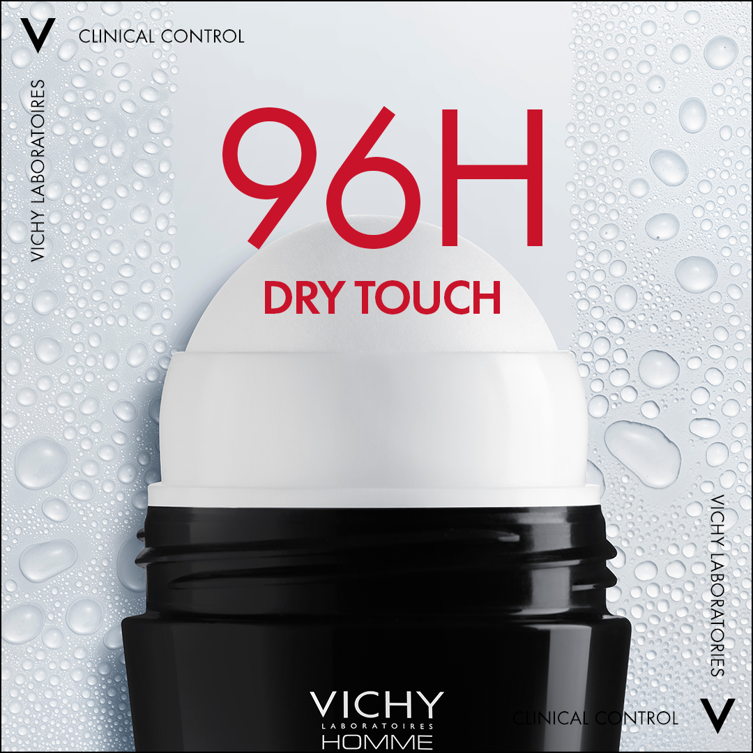 Vichy 96 Hours Clinical Control Deodorant for Men 50ml