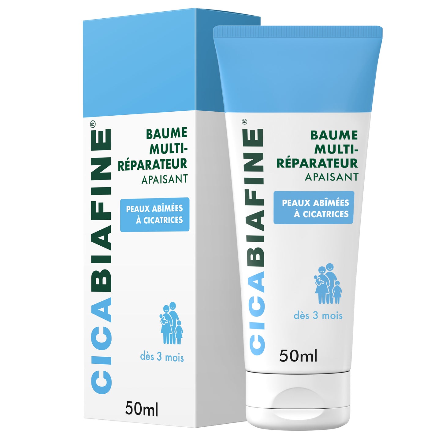CICABIAFINE Baume Multi-Réparateur Apaisant 50ml