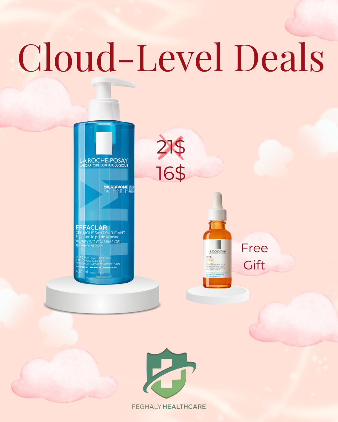 Cloud Level LRP effaclar Gel Moussant 400ml