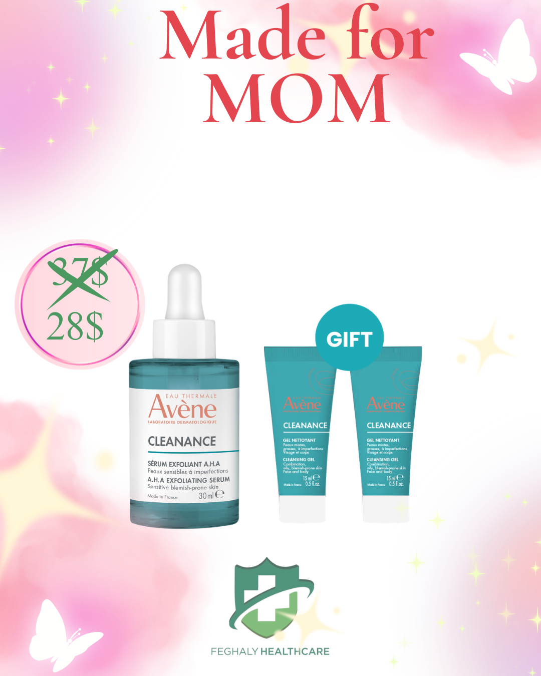 Made for Mom - Avene Cleanance Serum
