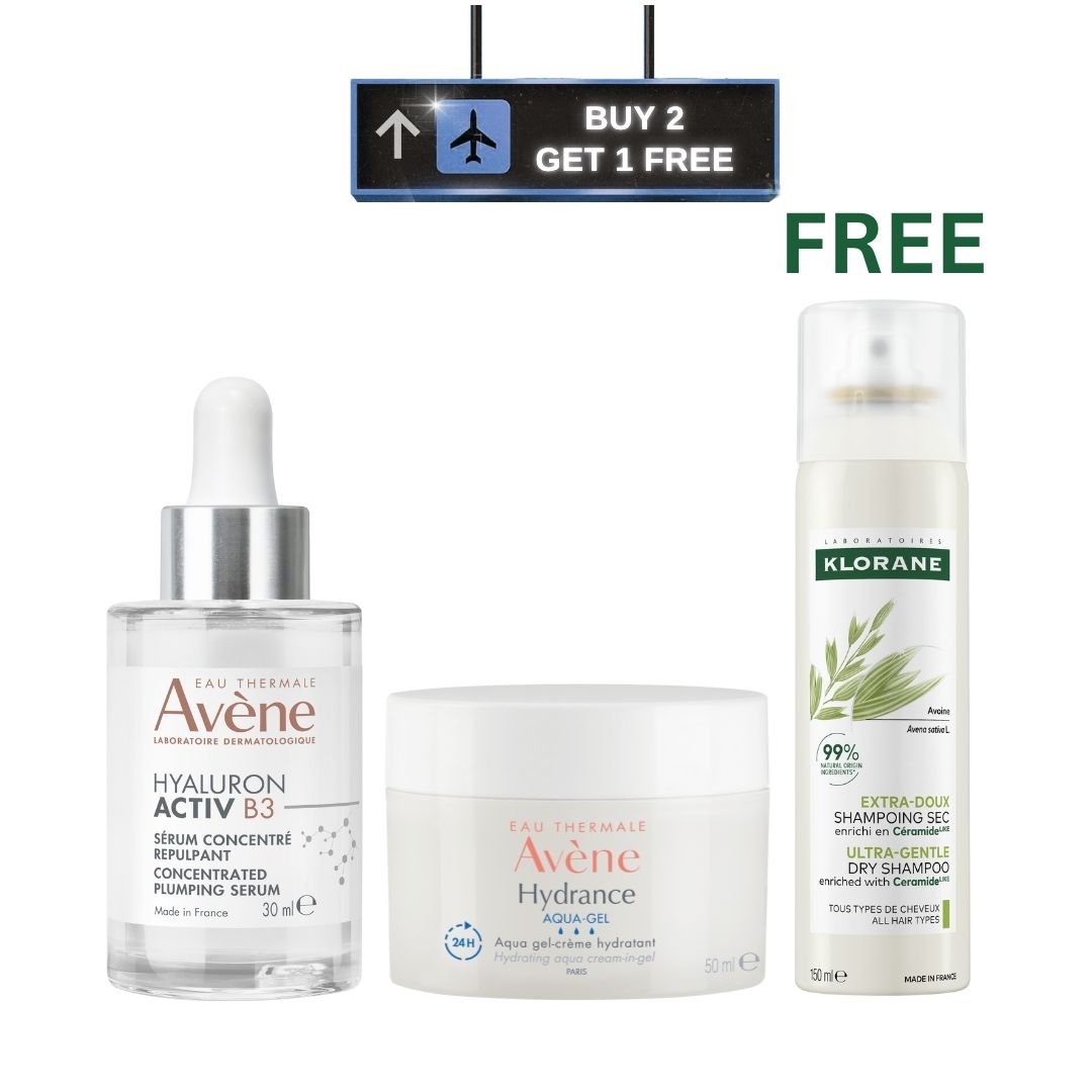 AVENE HYALURON ACTIV B3 SERUM CONCENTRE REPULPANT 30ML+AVENE HYDRANCE AQUA GEL CREME HYDRATANT 50ML