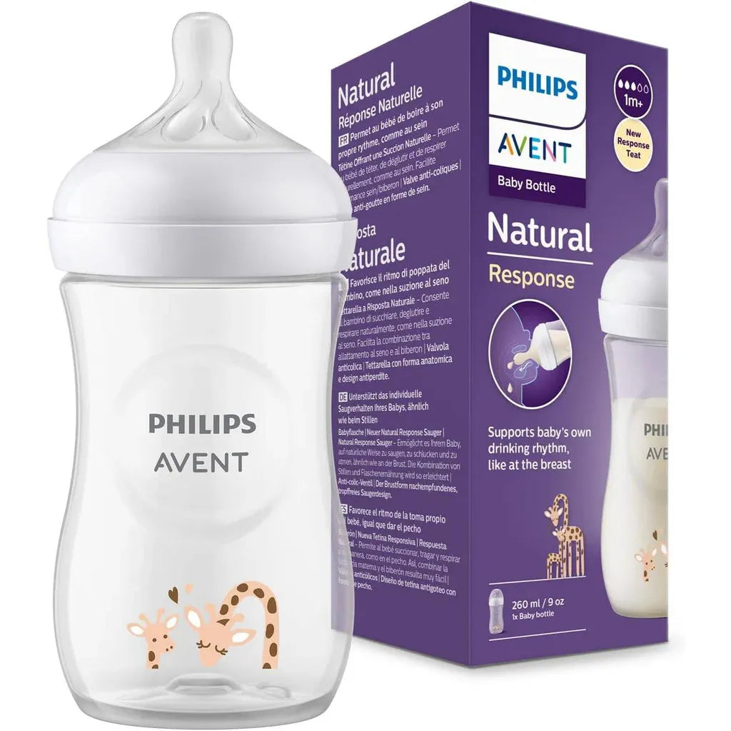 Avent Bottles Natural Response Assorted 260ml