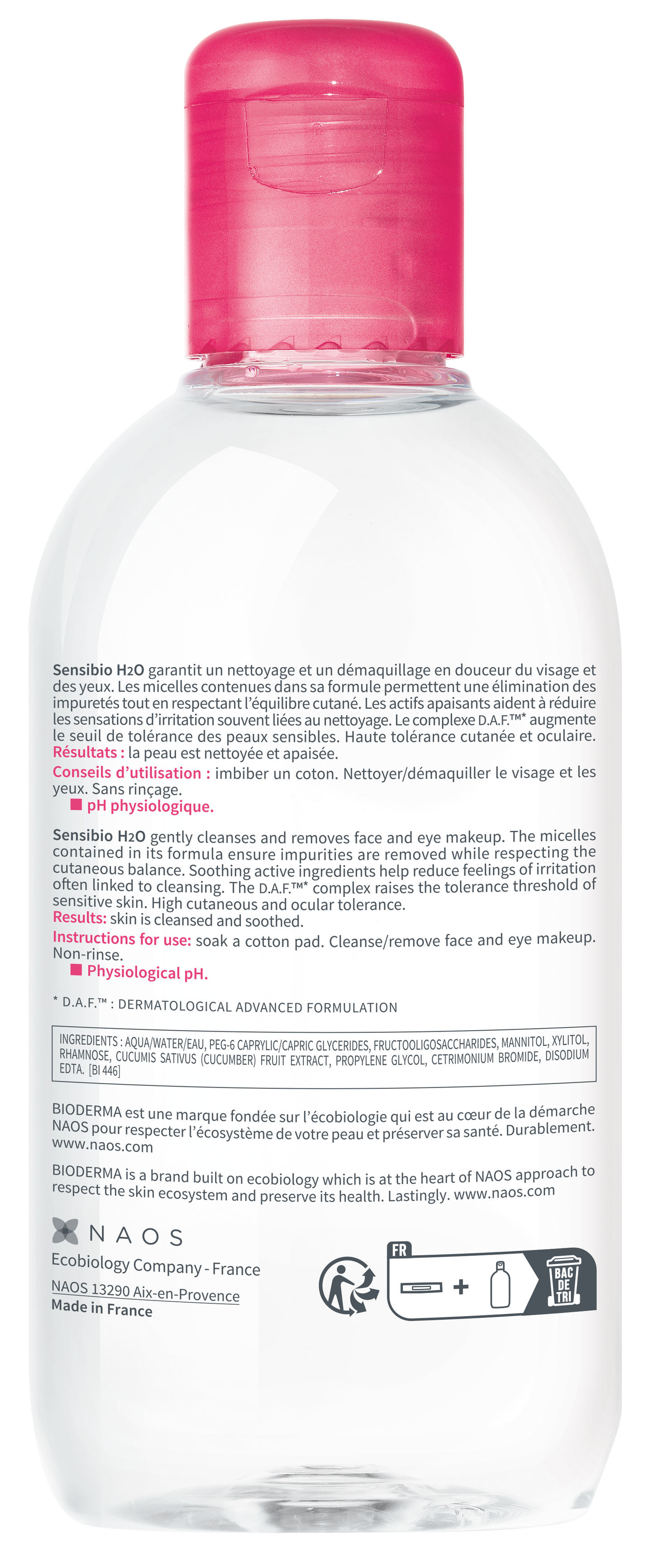 BIODERMA SENSIBIO H2O 250ml