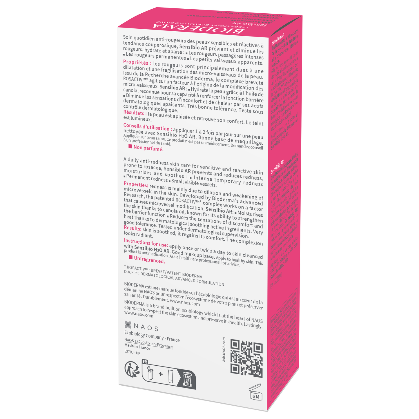 BIODERMA SENSIBIO AR 40ML