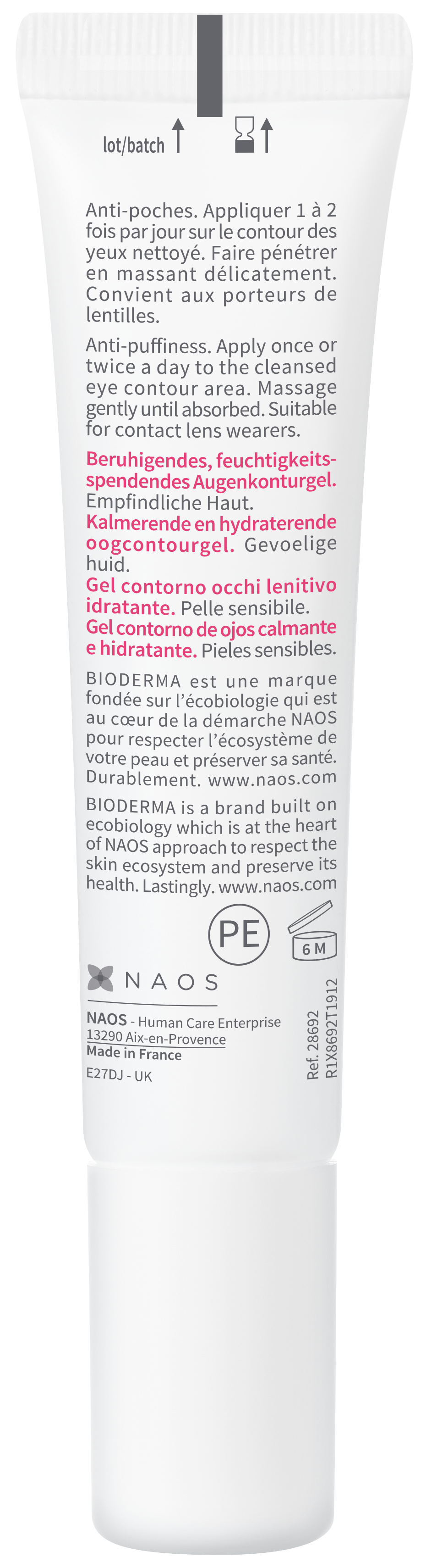 BIODERMA SENSIBIO EYE 15ML