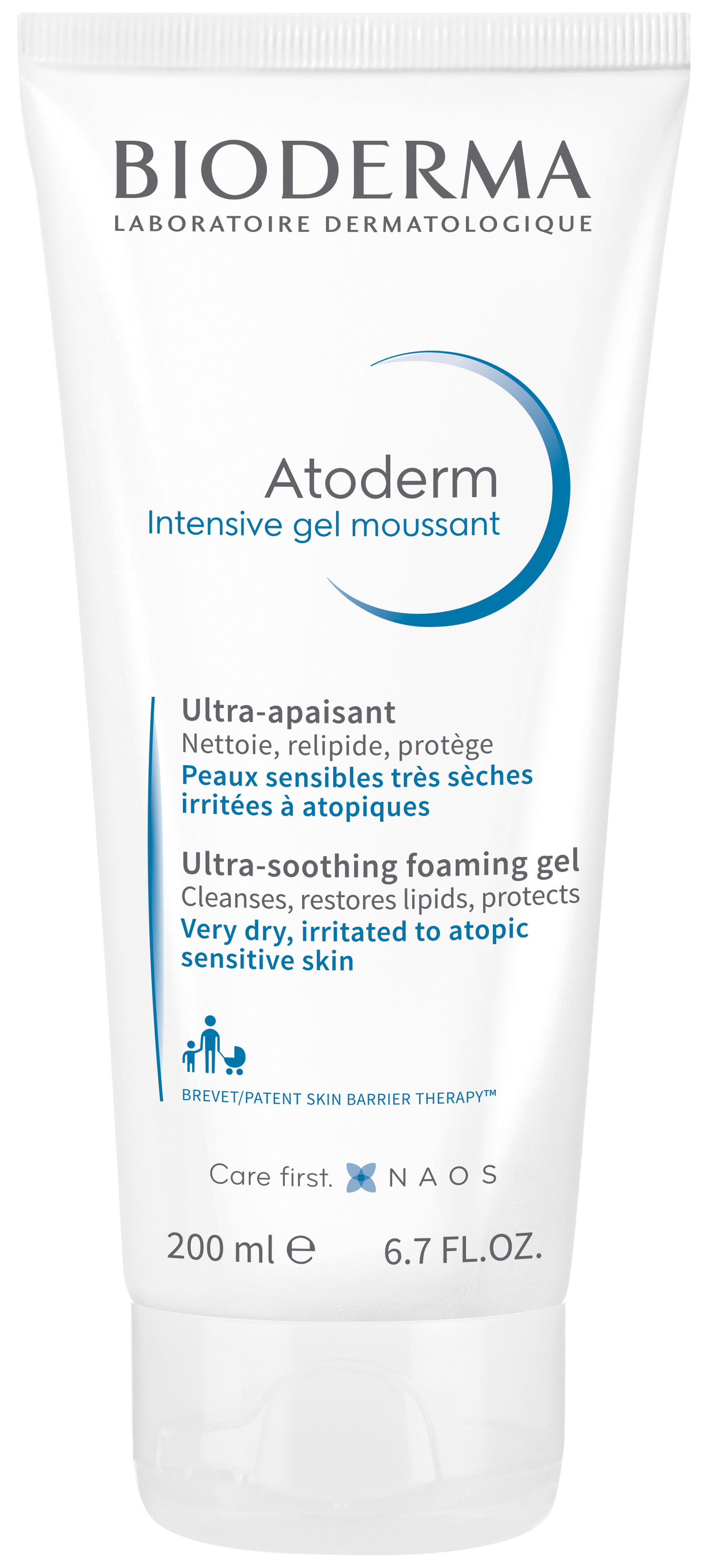 BIODERMA ATODERM INTENSIVE GEL MOUSSANT 200ML