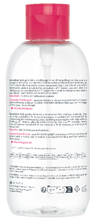 BIODERMA SENSIBIO H2O 850ML (PUMP)