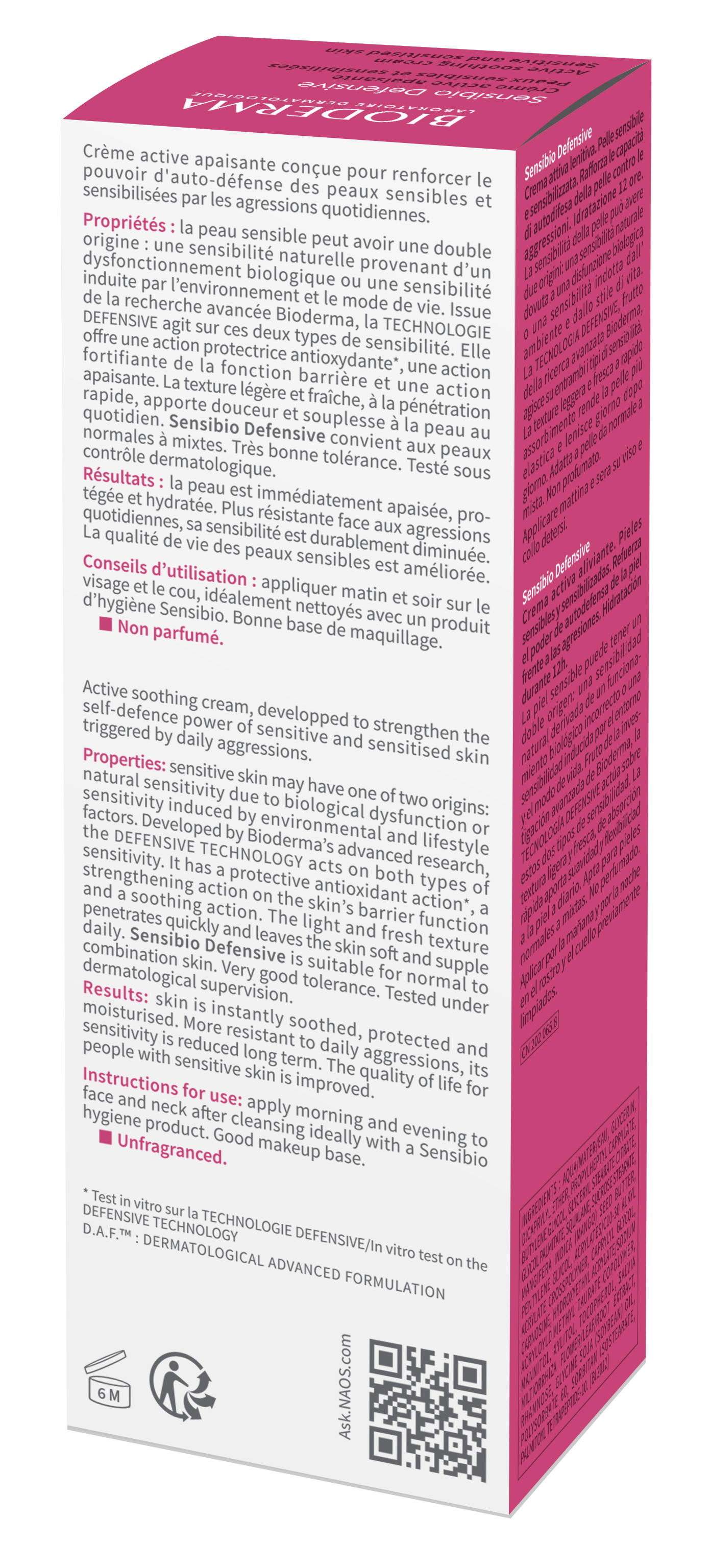 BIODERMA SENSIBIO DEFENSIVE 40ML