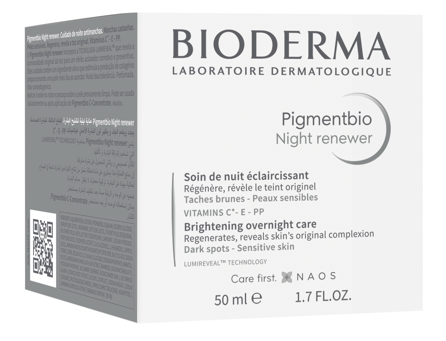 BIODERMA PIGMENTBIO NIGHT RENEWER 50ML