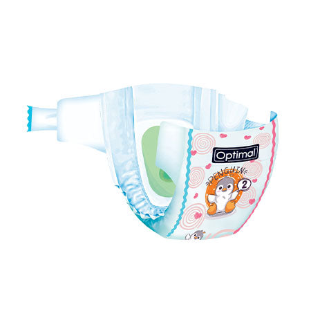 Optimal Baby Diapers 2 (3-6 Kg)-24 Pcs Mini