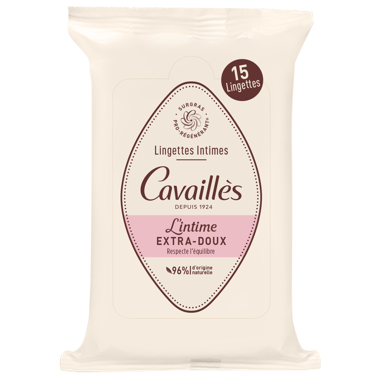 Rogé Cavaillès Extra-Soft Intimate Hygiene Wipes