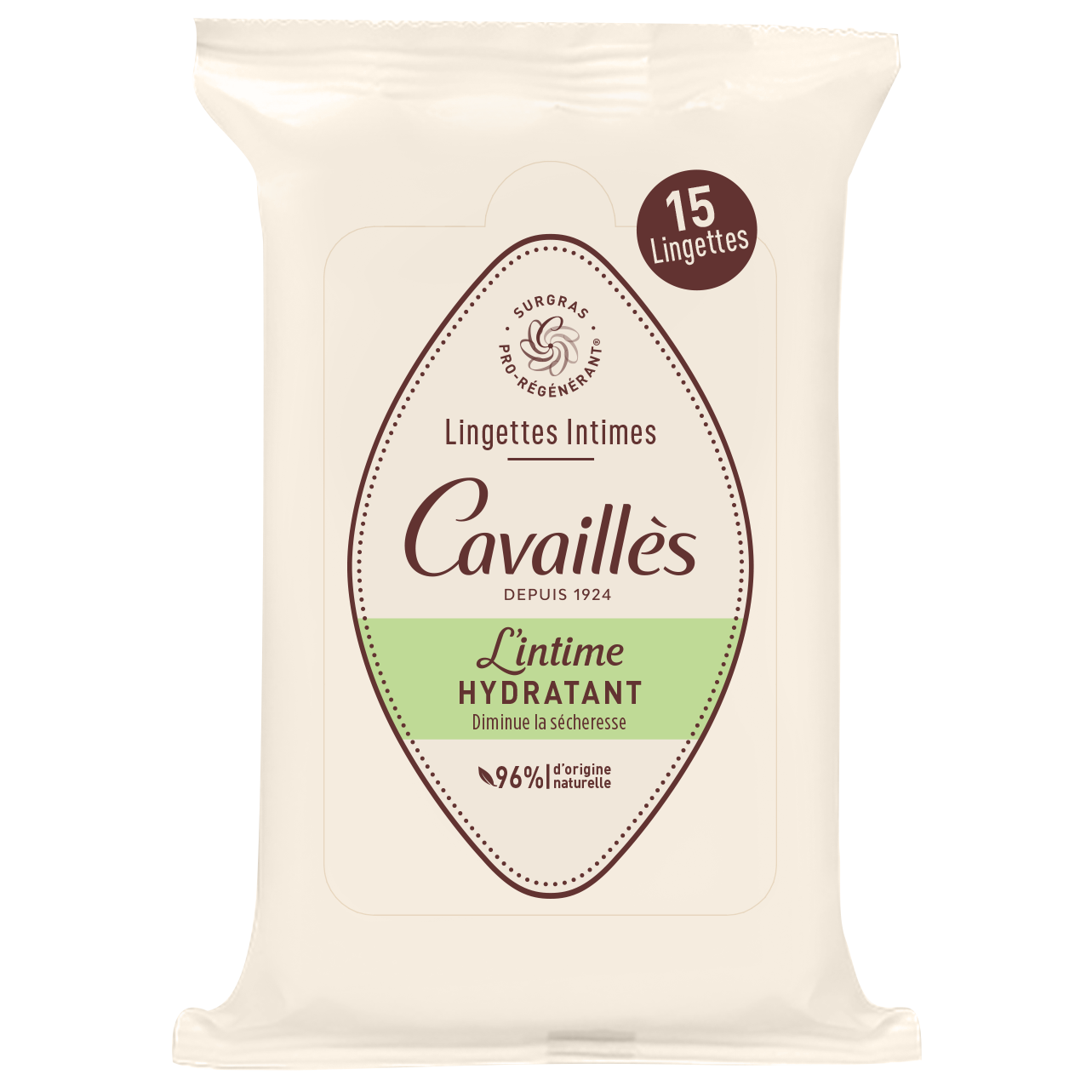 Rogé Cavaillès Moisturizing Intimate Wipes