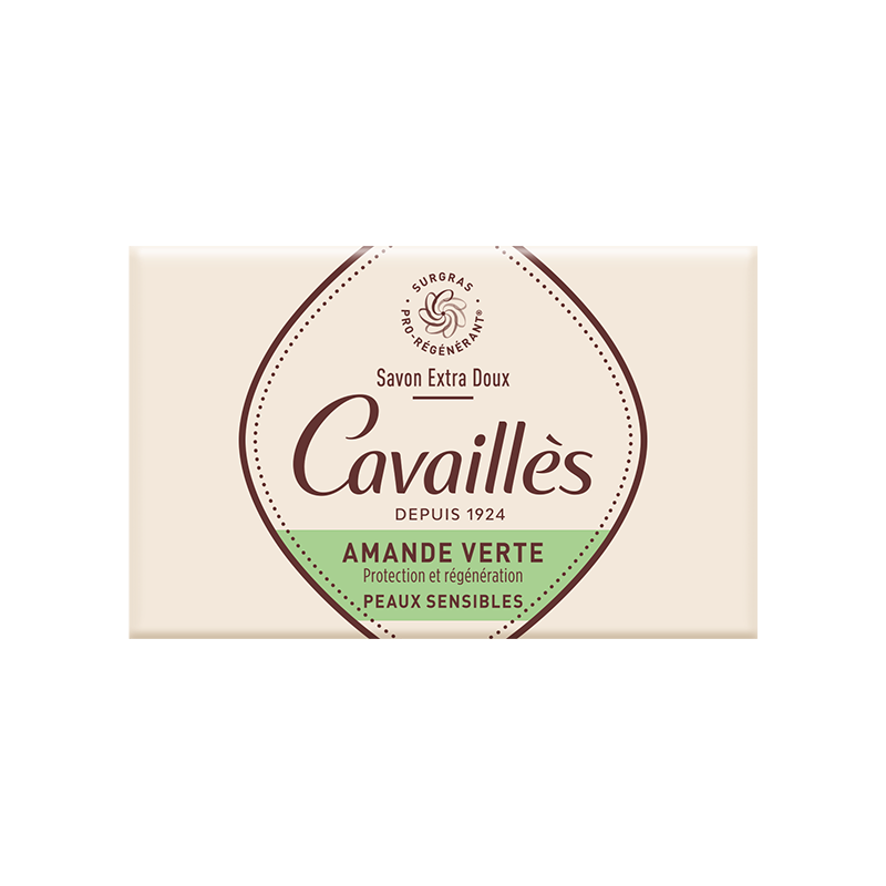 Rogé Cavaillès Extra-Mild Surgras Soap – Green Almond