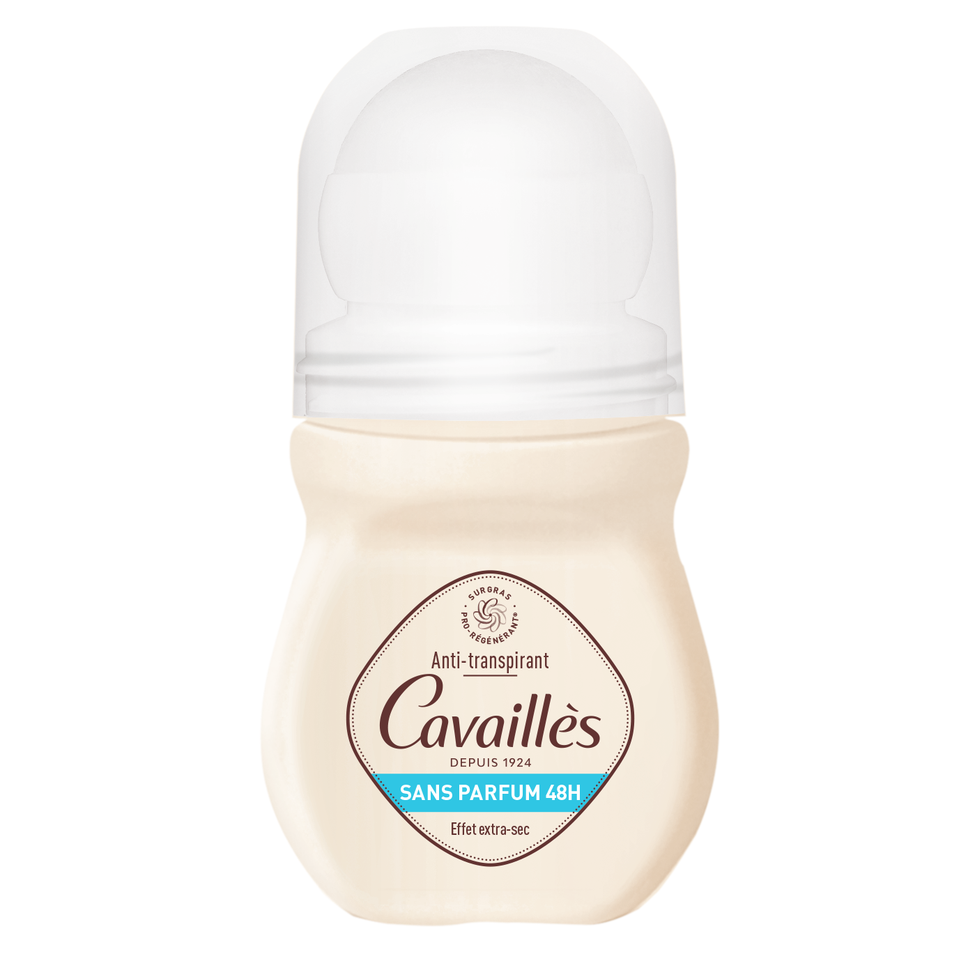 Rogé Cavaillès Absorb+ Fragrance-Free 48h Roll-On Deodorant