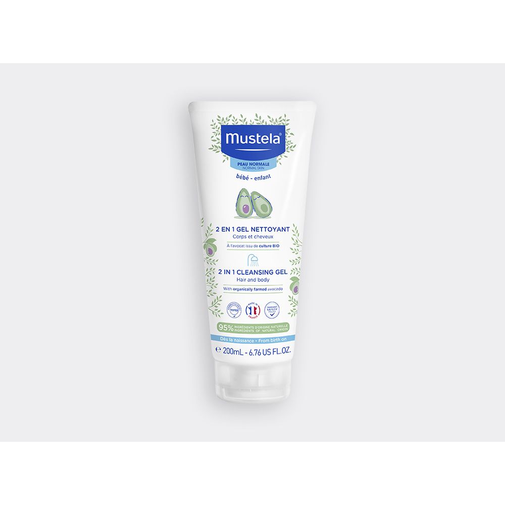 MUSTELA 2IN1 CLEANSING GEL 200ml