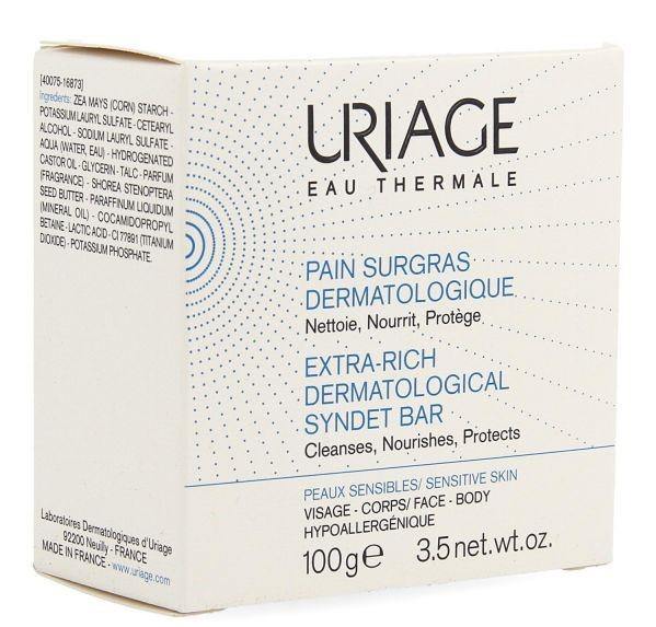 URIAGE HYGIENE Extra-Rich Dermatological Syndet Bar