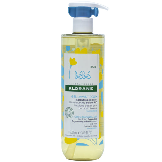 KLORANE BEBE GEL DOU MOUS CORP CHEVEU 500 ML