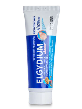 ELGYDIUM JUNIOR BUBBLE GUM TOOTHPASTE