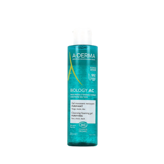 ADERMA PHYS-AC GEL MOUSSANT 200 ML