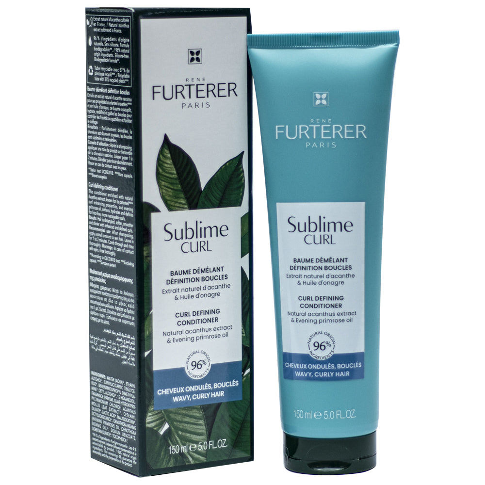 RENE FURTERER SUBLIME CURL BAUME DEMELANT ACTIVATEUR DE BOUCLES 150ML