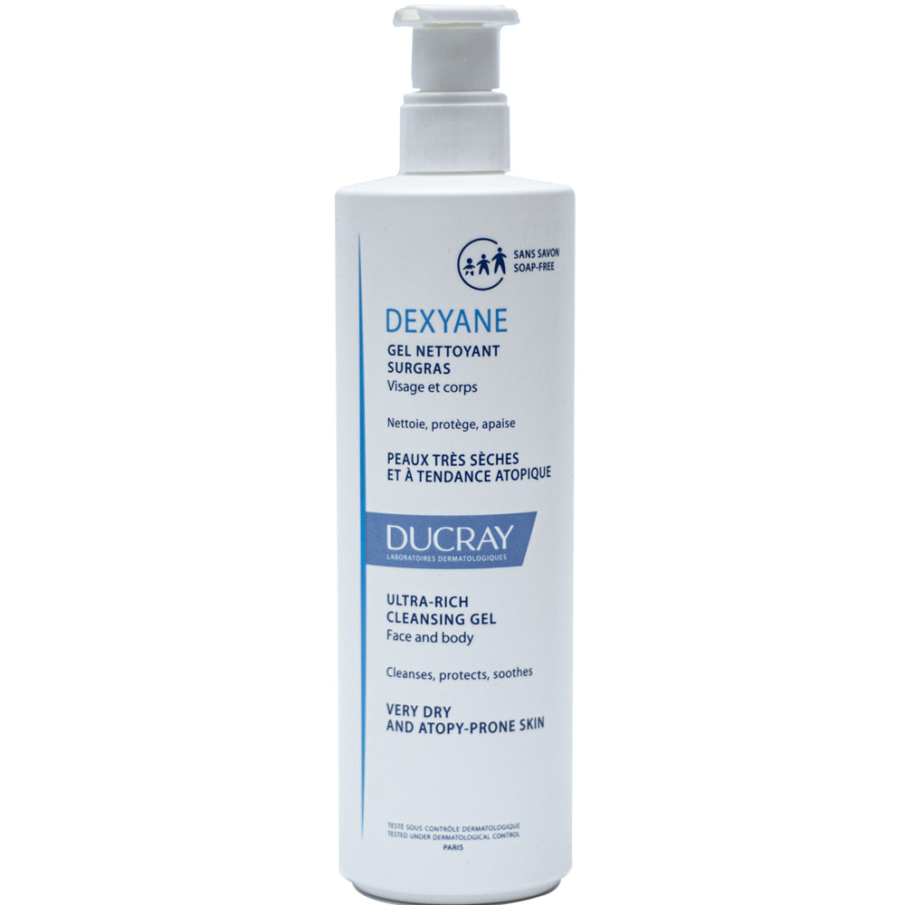DUCRAY DEXYANE GEL NETTOYANT SURGRAS 400ML