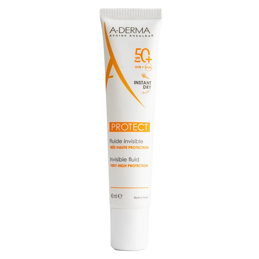 ADERMA PROTECT FLUIDE INVISIBLE SPF50+ 40ML