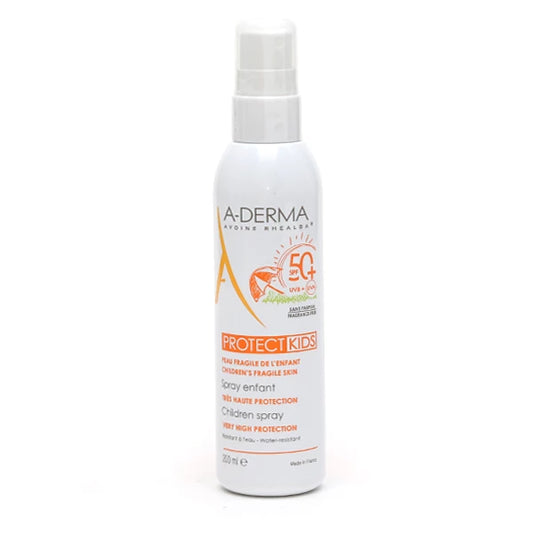 ADERMA PROTECT KIDS SPRAY SANS PARFUM SPF50+ 200ML