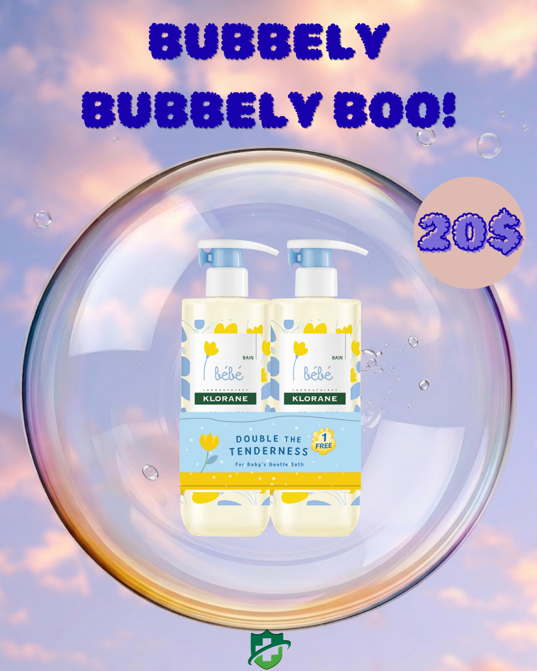 BBB Klorane Buy 1 Bebe Gel Lavant Doux Corps Et Cheveux 500ml Get 1 FREE
