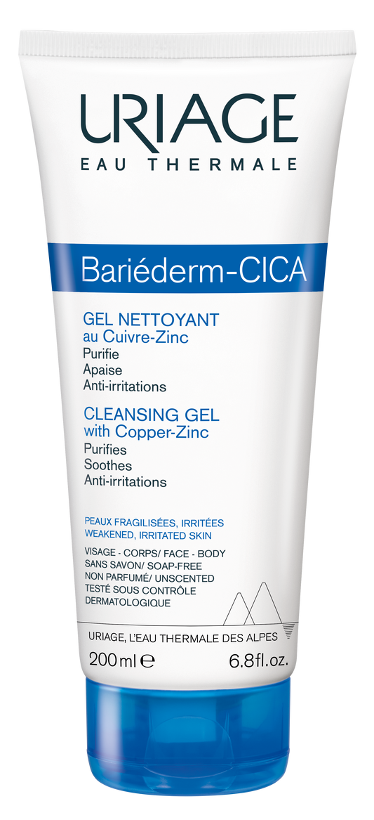 URIAGE BARIEDERM Cleansing Cica-Gel with Cu-Zn 200ml