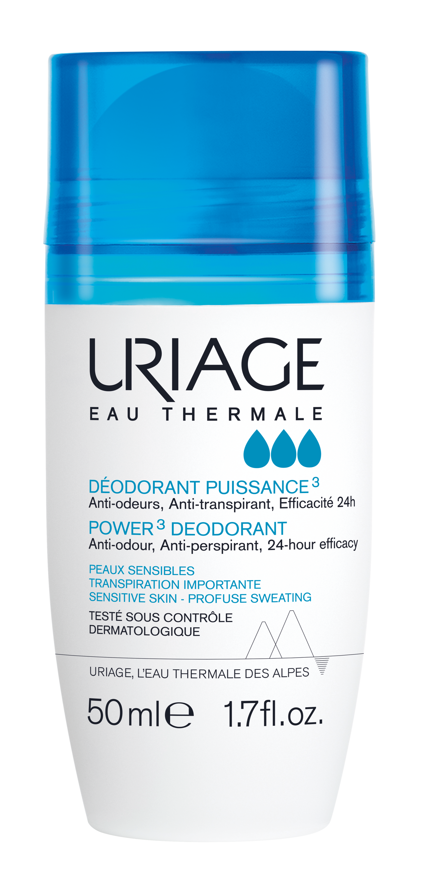 URIAGE HYGIENE Power 3 Deodorant roll on