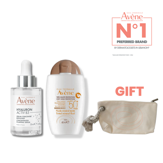 AVENE HYALURON ACTIV B3 SERUM CONCENTRE REPULPANT 30ML  + AVENE FLUID MIN 50 TT 40ML