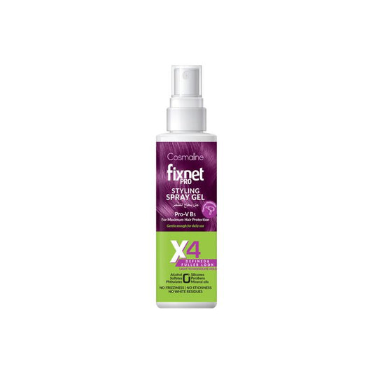 Cosmaline Fixnet Pro Styling Spray Gel X4 (125Ml)