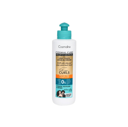 Cosmaline Cure Professional Oh My Curls Cream Shampoo Low Foam 500Ml