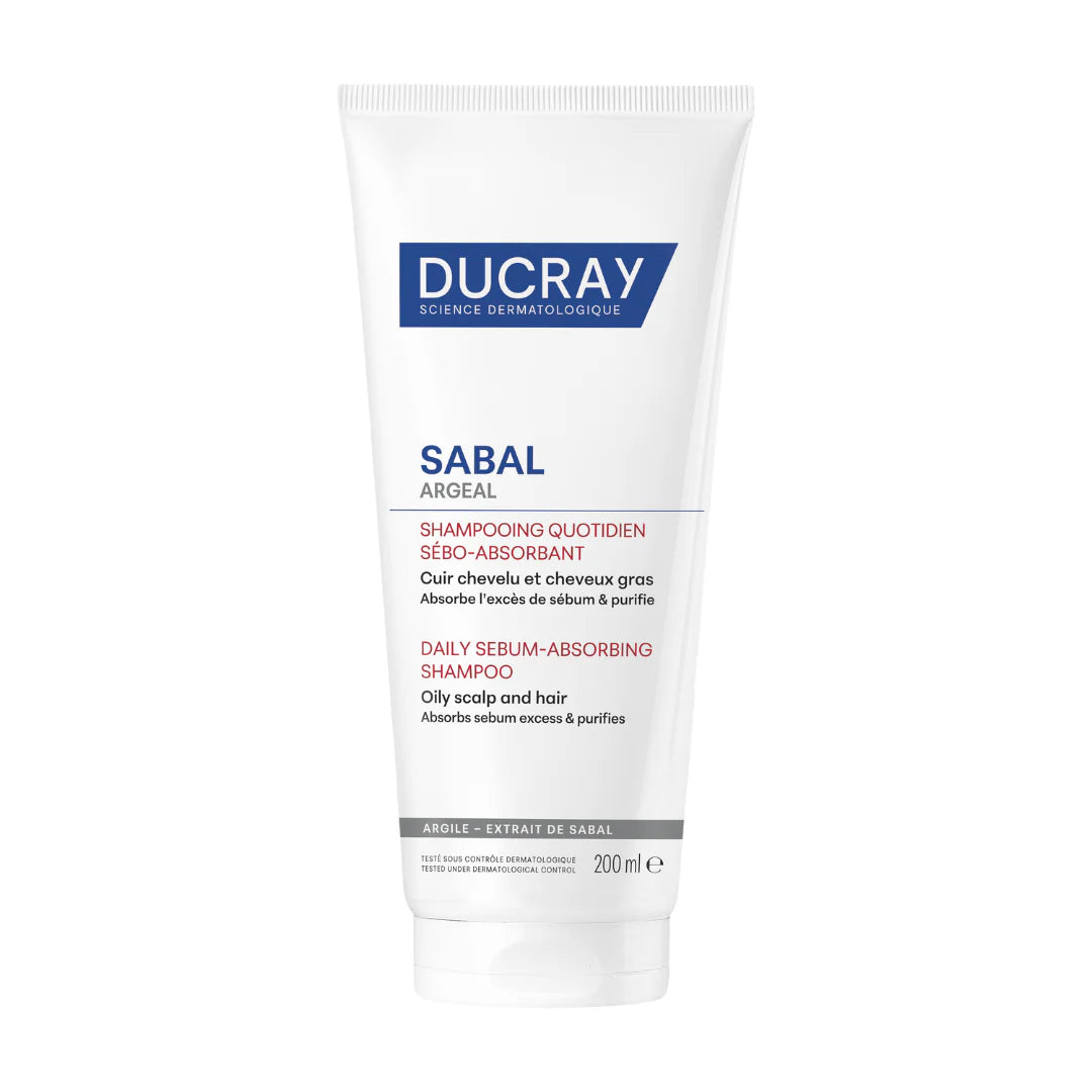 Ducray Sabal Argeal daily sebum-absorbing shampoo for oily hair