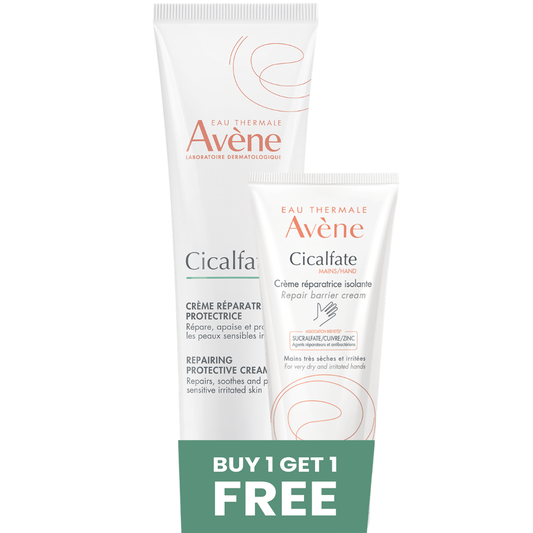 Avene Cicalfate Buy one get one bundle Ultimate Skin Barrier & Hand Repair duo