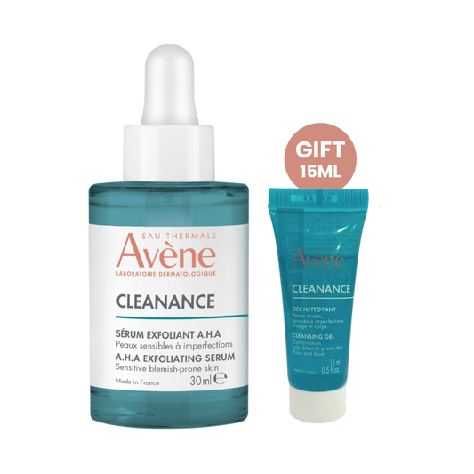 AVENE CLEANANCE SERUM + CLEANANCE GEL NETTOYANT 15ML