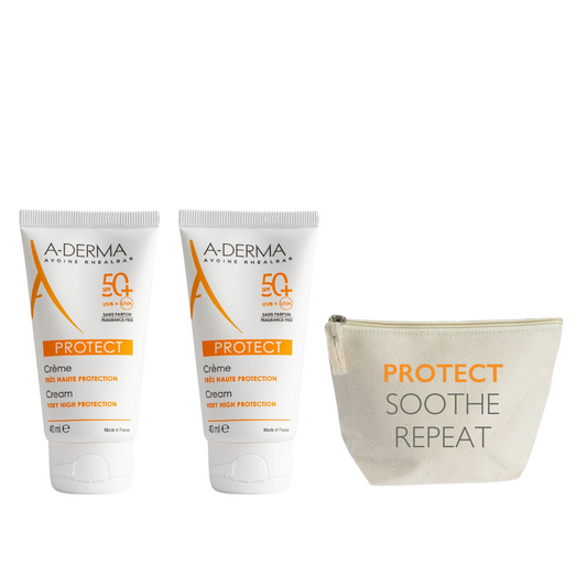 A-derma Protect cream spf 50+ fragrance-free 40ML DUO