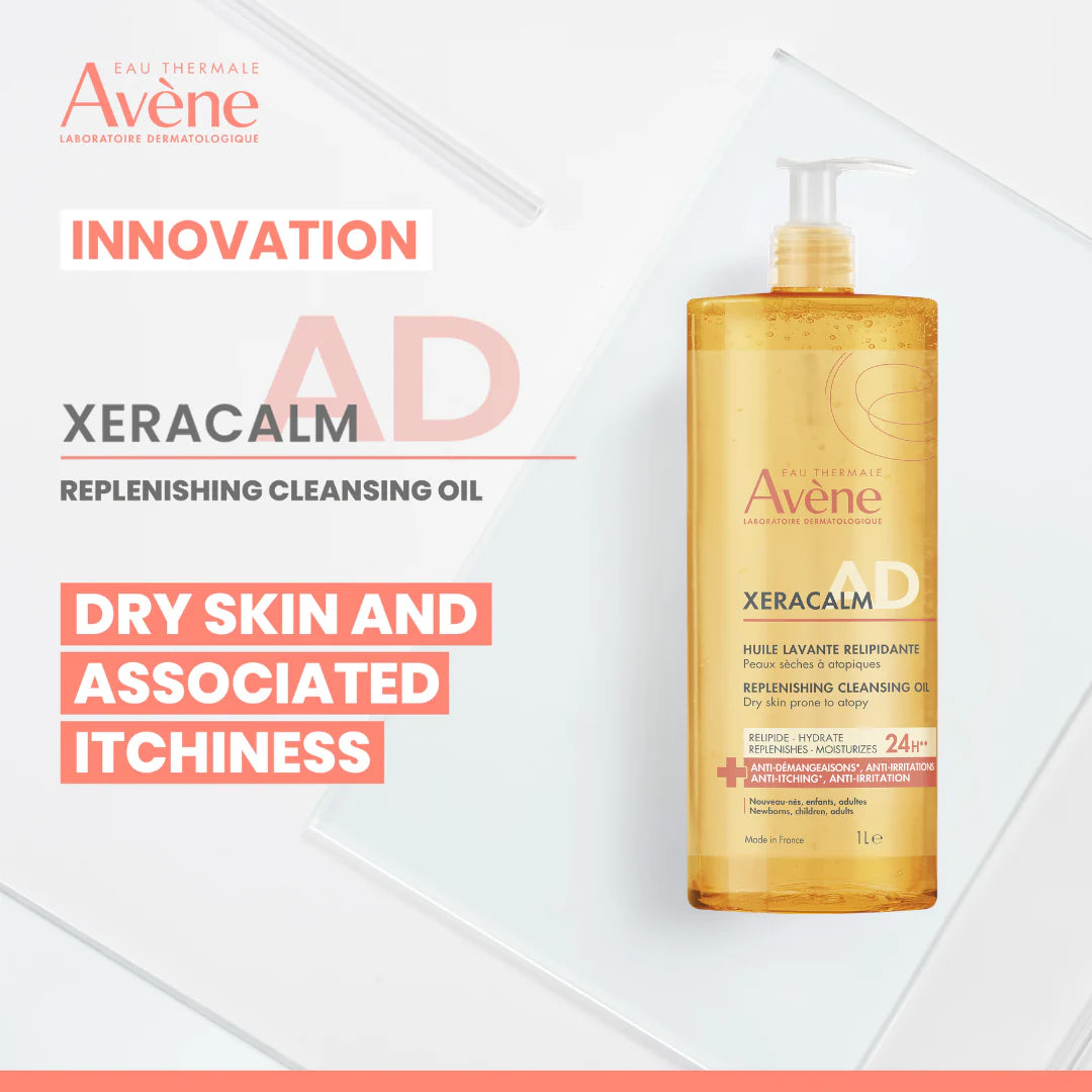 Avène Xeracalm ad replenishing cleansing oil 1L