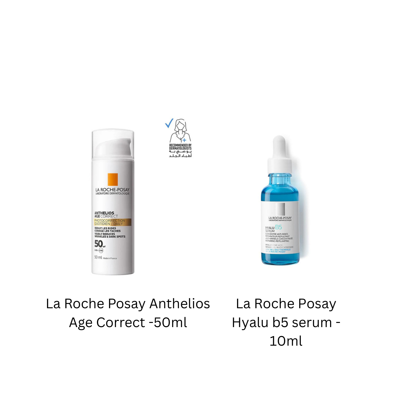 La Roche Posay Anthelios Age Correct -50ml + Free HyaluB5 serum