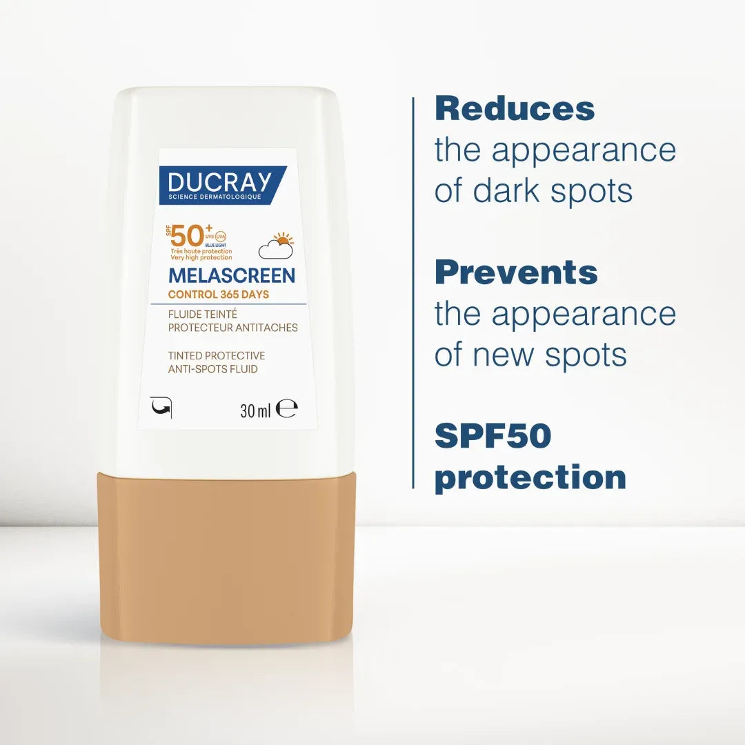 Ducray Melascreen Tinted Anti Spots Fluid Sunscreen SPF50+