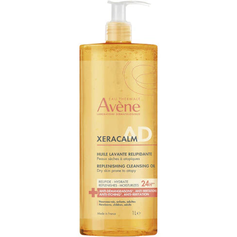 Avène Xeracalm ad replenishing cleansing oil 1L